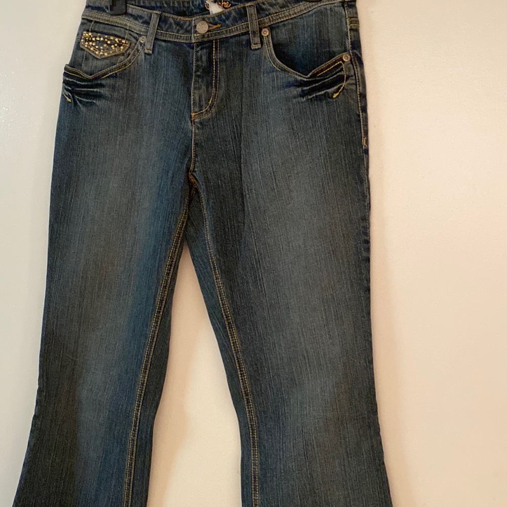 NWT Cache Embellished Jeans SZ 4